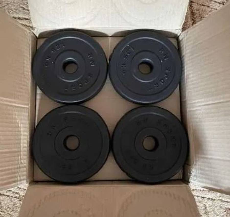 Диски 30 мм 51 мм Блині для гантель штанги бітумні