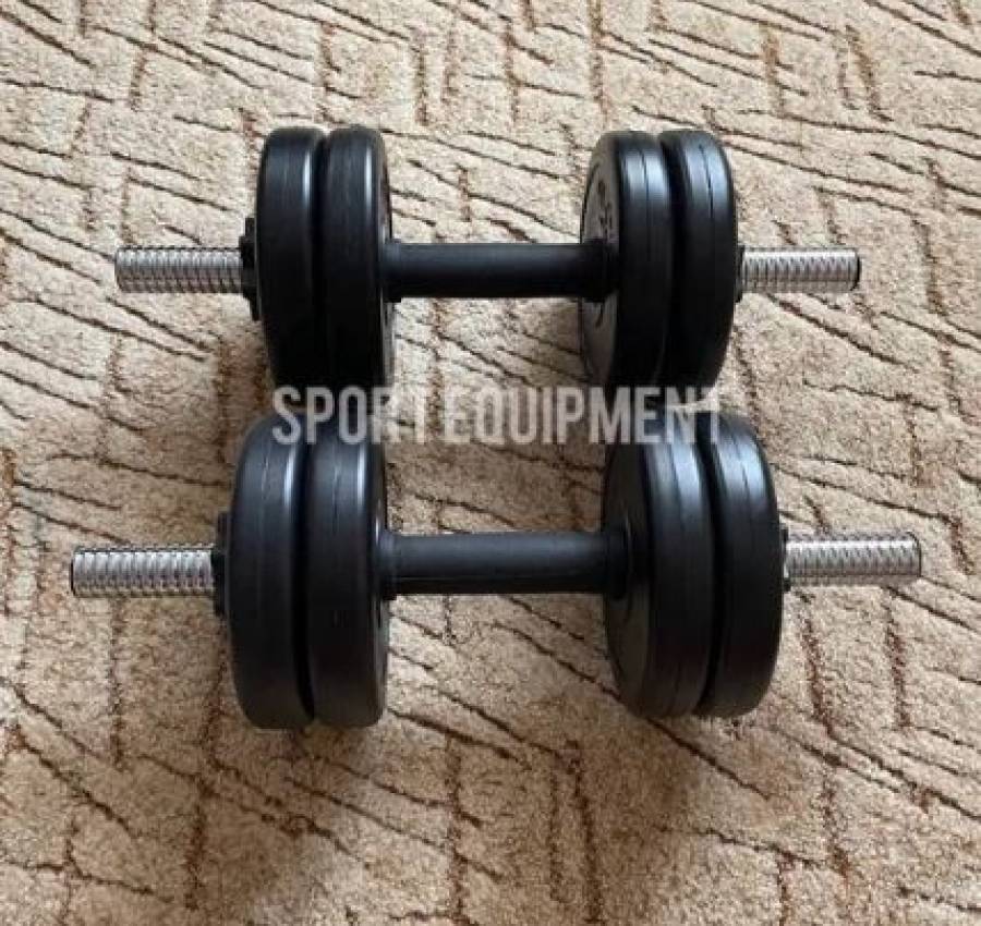 Диски 30 мм 51 мм Блині для гантель штанги бітумні 7