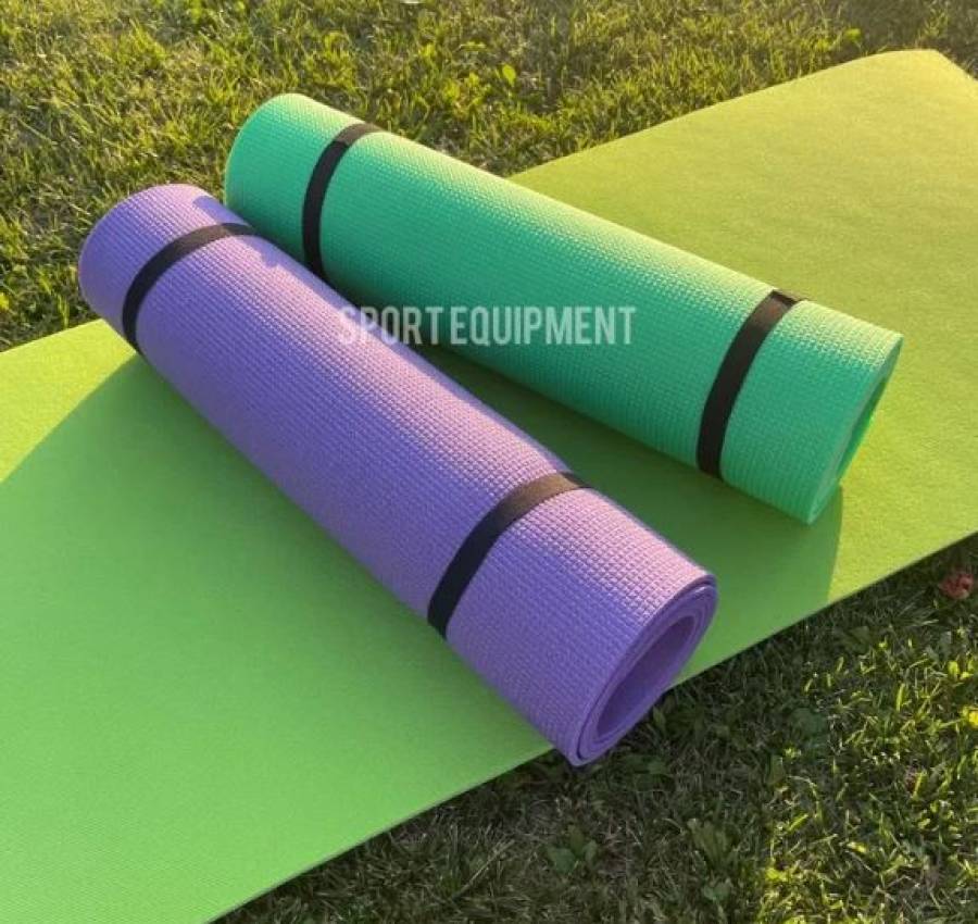 Каремат для фітнесу йоги спорту мат килимок спортивний тренувань 2