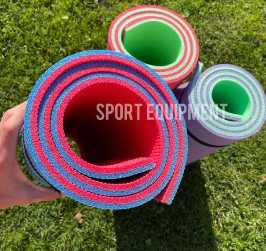 Каремат для фітнесу йоги спорту мат килимок спортивний тренувань 3