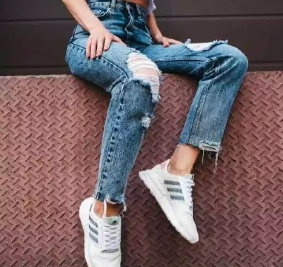 Женские  кроссовки Adidas ZX 500 белые весна-лето. Живое фото 4