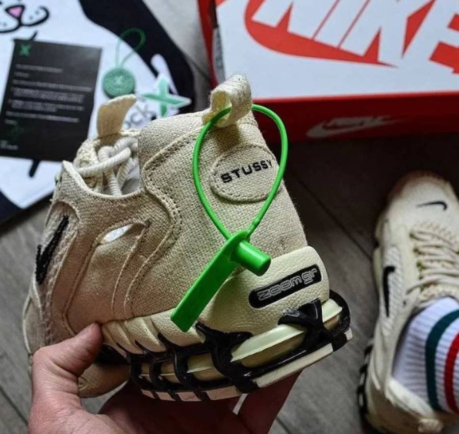 Мужские кроссовки Nike Air Zoom Spiridon X Stussy весна-осень 3