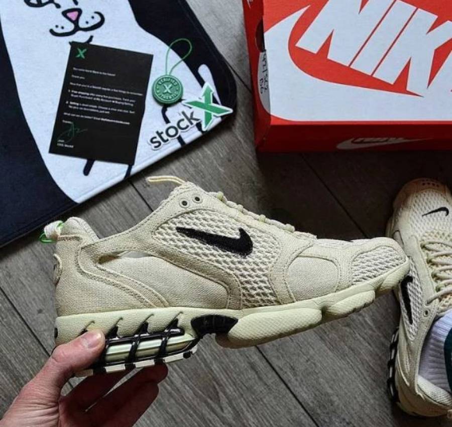 Мужские кроссовки Nike Air Zoom Spiridon X Stussy весна-осень 4