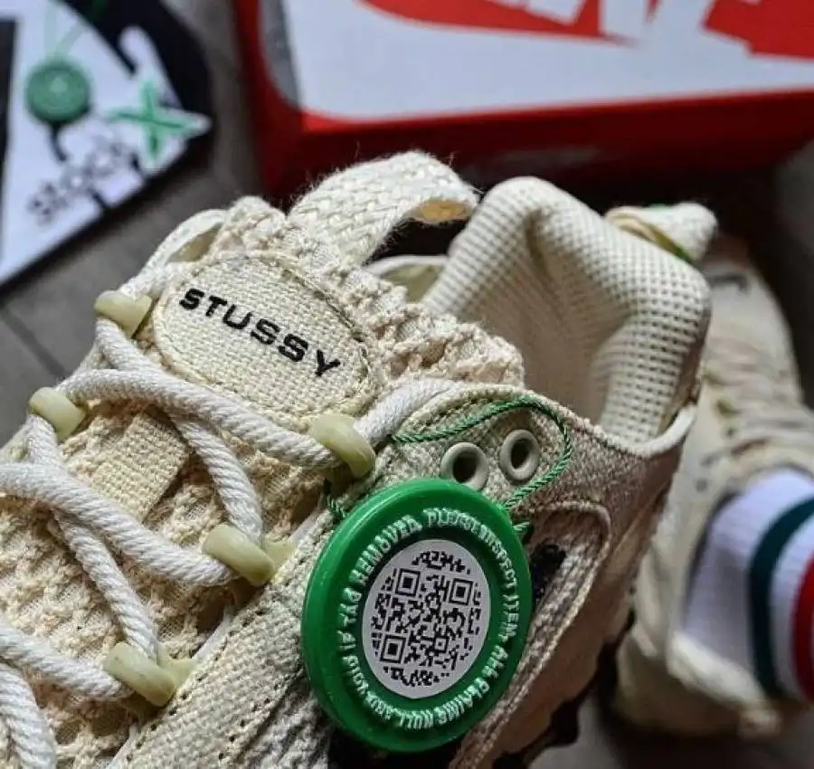 Мужские кроссовки Nike Air Zoom Spiridon X Stussy весна-осень 5