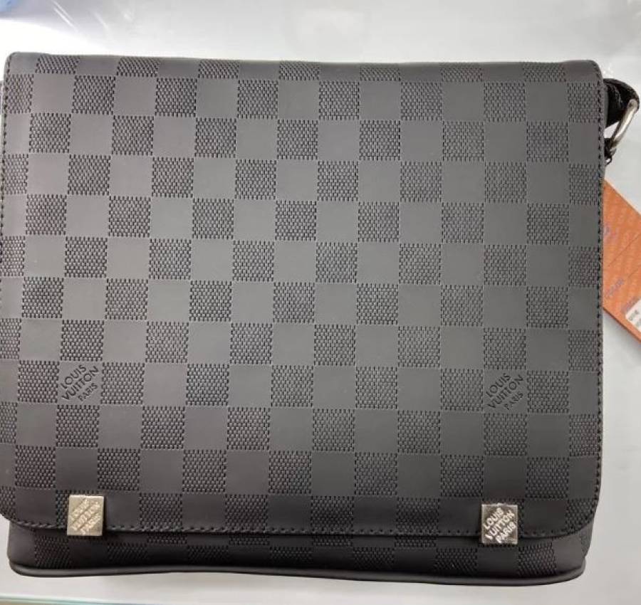 Мужская сумка мессенеджер через плечо Louis Vuitton Луи Виттон