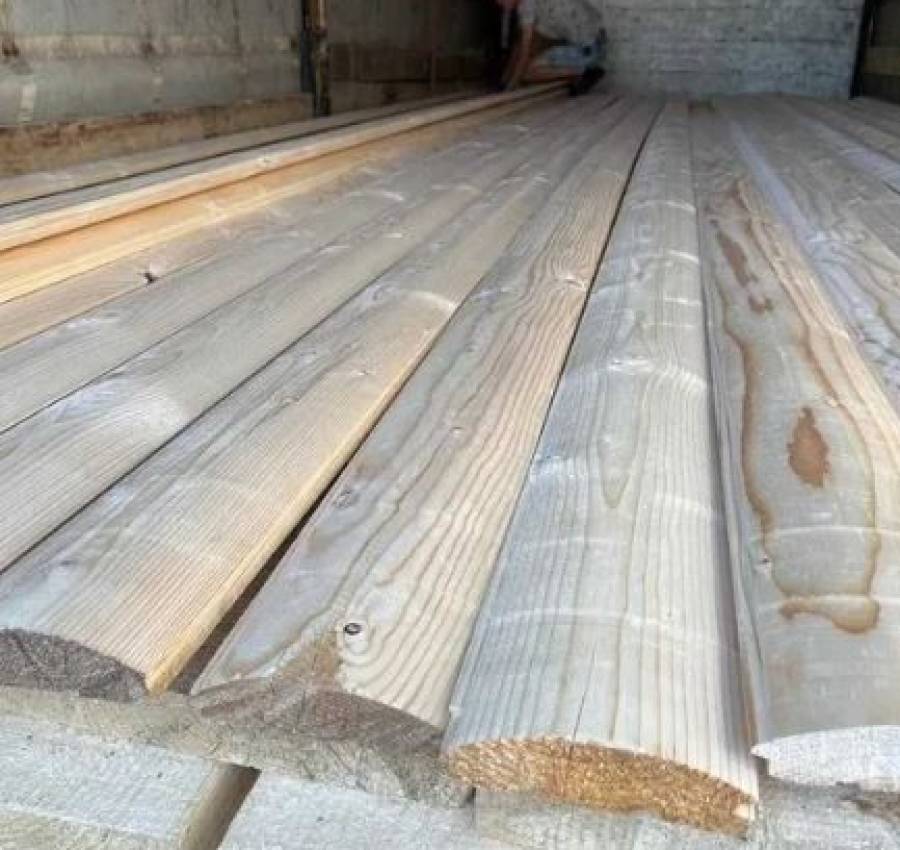 Від виробника! Вагонка 140мм-90мм-3м. Пиломатеріали 4