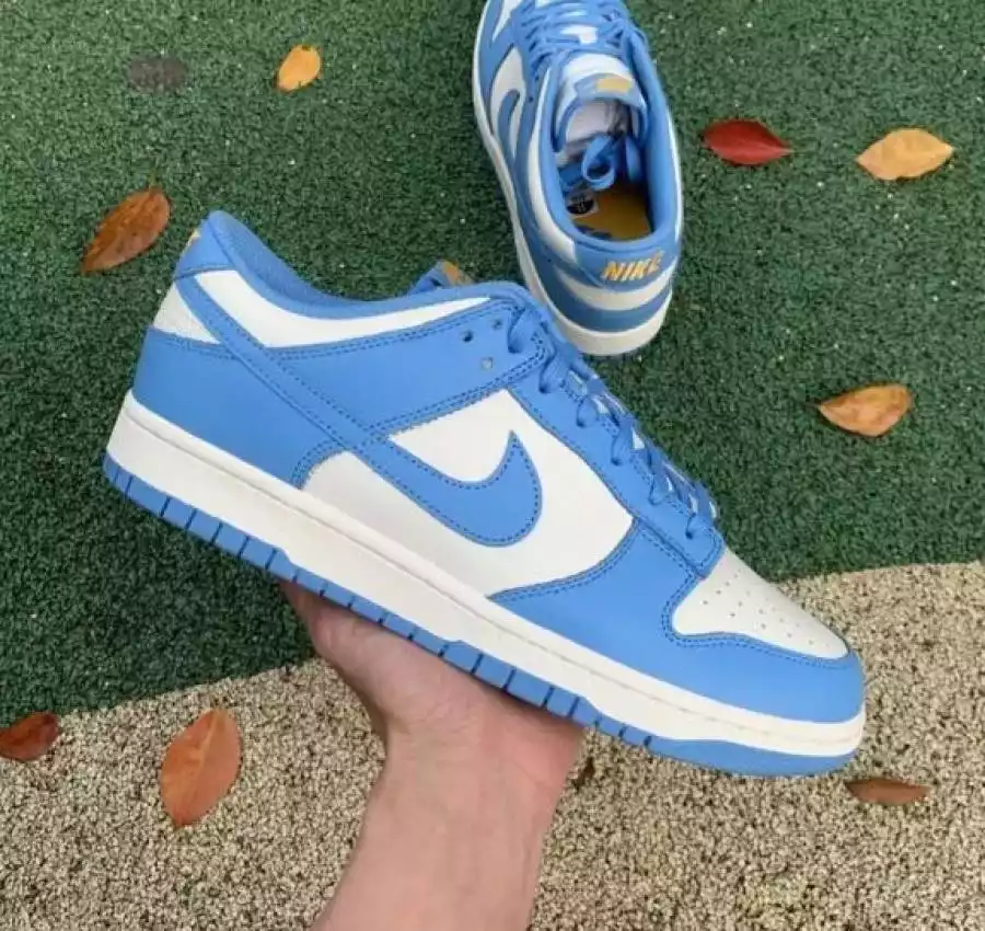 Кроссовки Nike Dunk Low Coast Blue White Найки Данки голубые белые