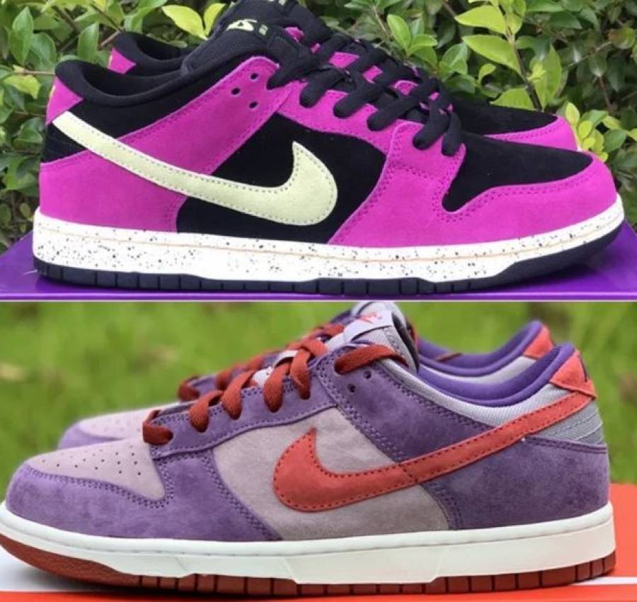 Кроссовки Nike SB Dunk Low Pro ACG Terra Red Plum Найк Данк фиолетовые