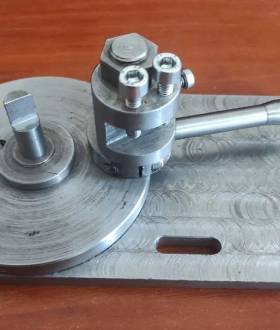 Приспособа для точения шаров (шароточка, сфероточка) на ТВ-4, ТВ-16