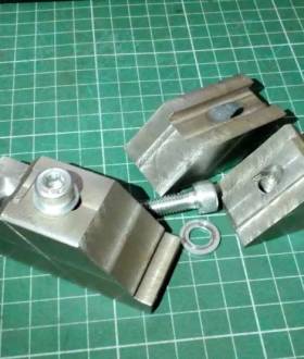 Фрезерные клиновые прихваты, прижимы.