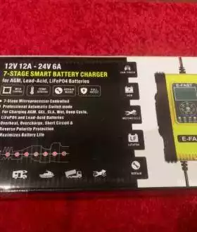 Зарядное аккумуляторов 12В 12А 24В 6А AGM EFB GEL свинцово-кислотных