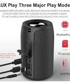 ZEALOT S32 портативная беспроводная Колонка сабвуфер