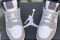 Кроссовки Nike Air Jordan 1 Mid GS White Grey Hyper Pink Джордан сірі 4