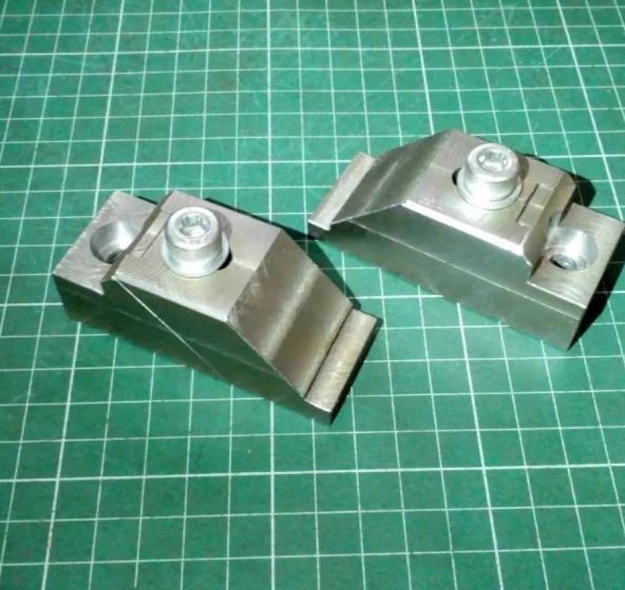 Фрезерные клиновые прихваты, прижимы