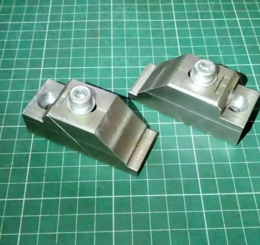 Фрезерные клиновые прихваты, прижимы