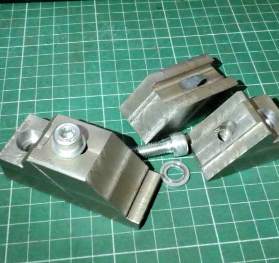 Фрезерные клиновые прихваты, прижимы 2