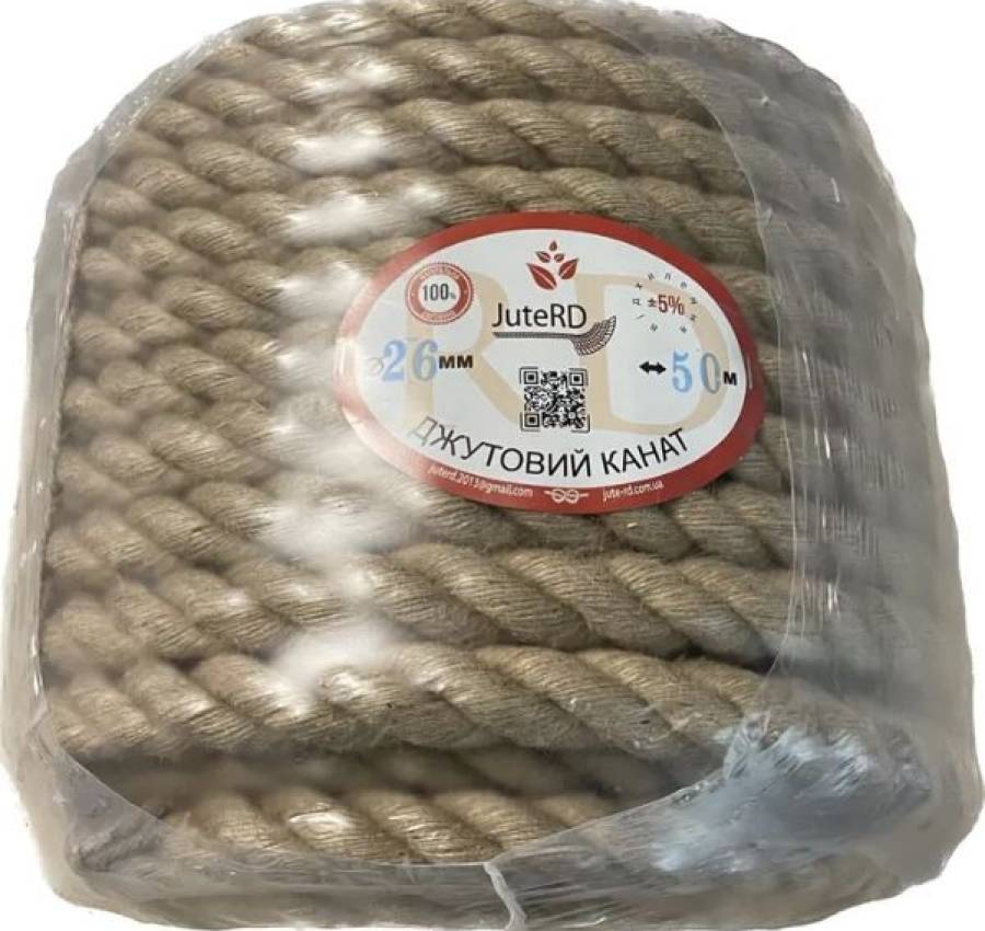 Канат джутовий 20-24-26-30 мм