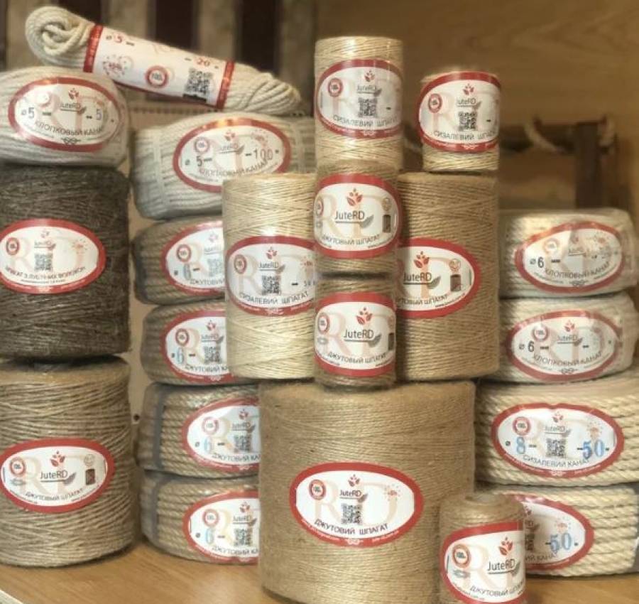 Канат джутовий, хлопковий,сізалевий діаметри в асортименті 2