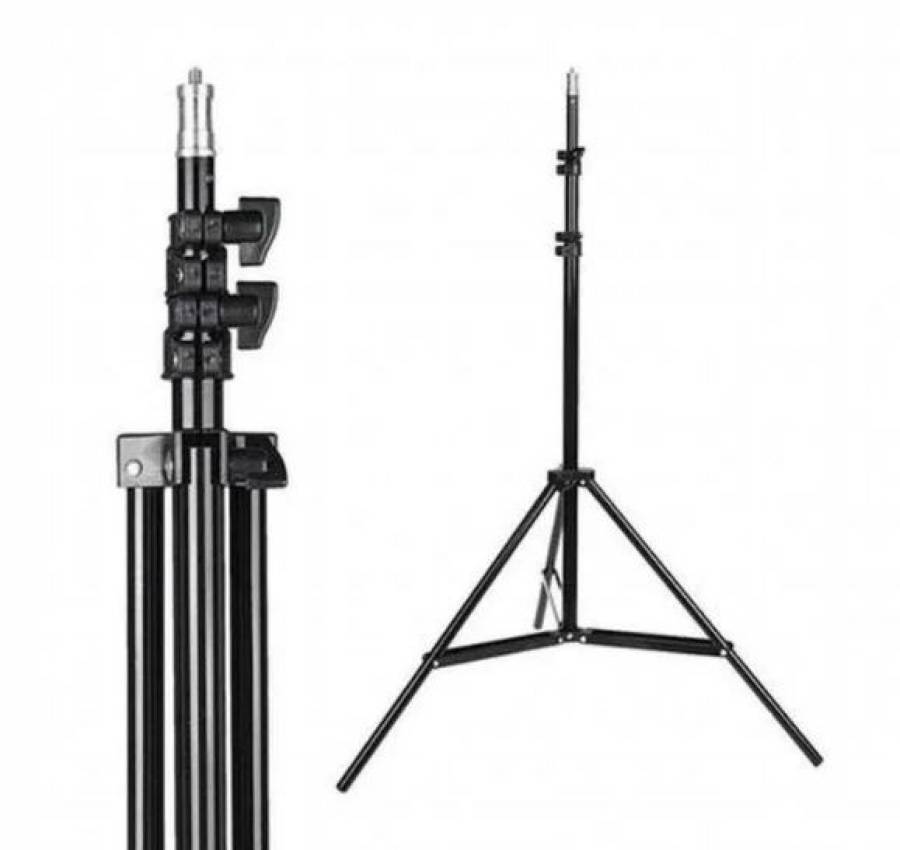 Штатив для кольцевой лампы и вспышки студийный, 210СМАКЦИЯ 4