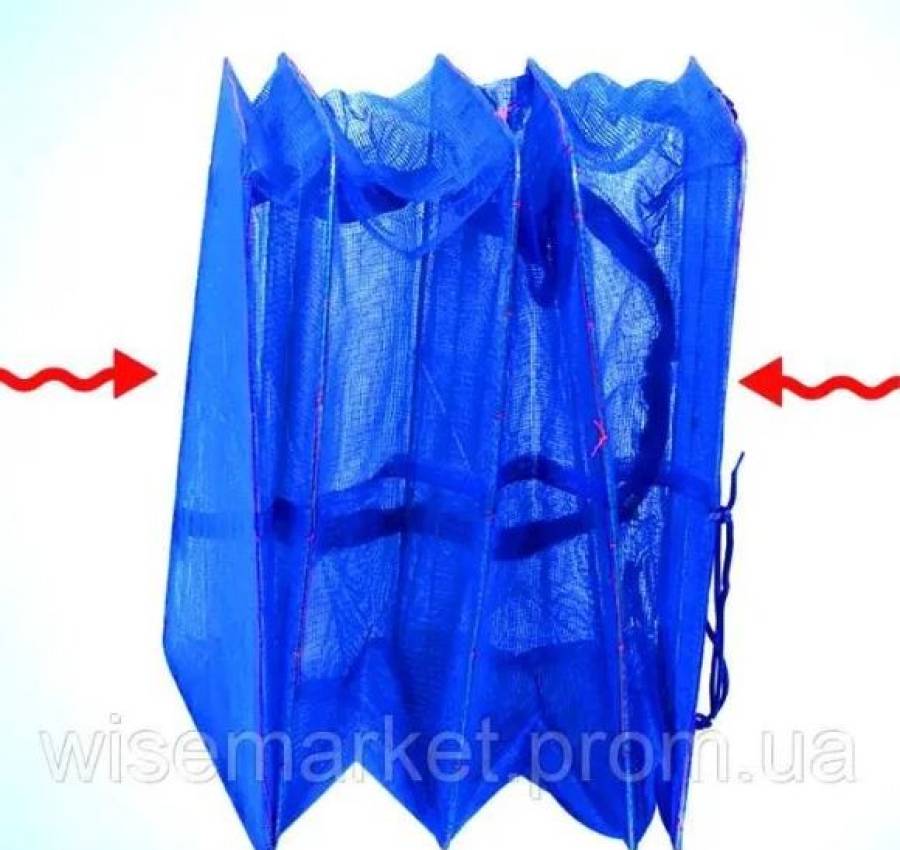 Сетка для сушки рыбы, грибов, овощей и фруктов (54х54х75 см) РАСРОДАЖА 5