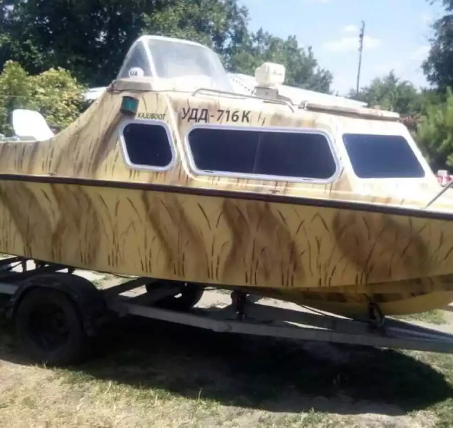 Ремонт тюнинг лодок установка стекол 5