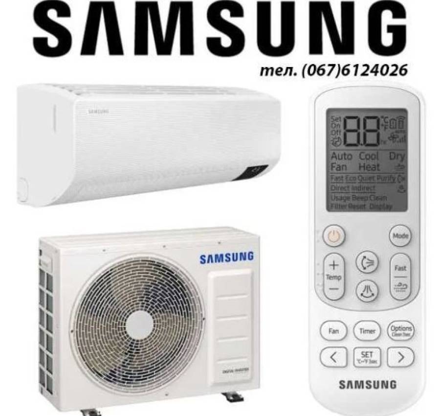 Кондиционер Samsung 9 Airise WindFree Mass (AR09BXHCNWKNUA)