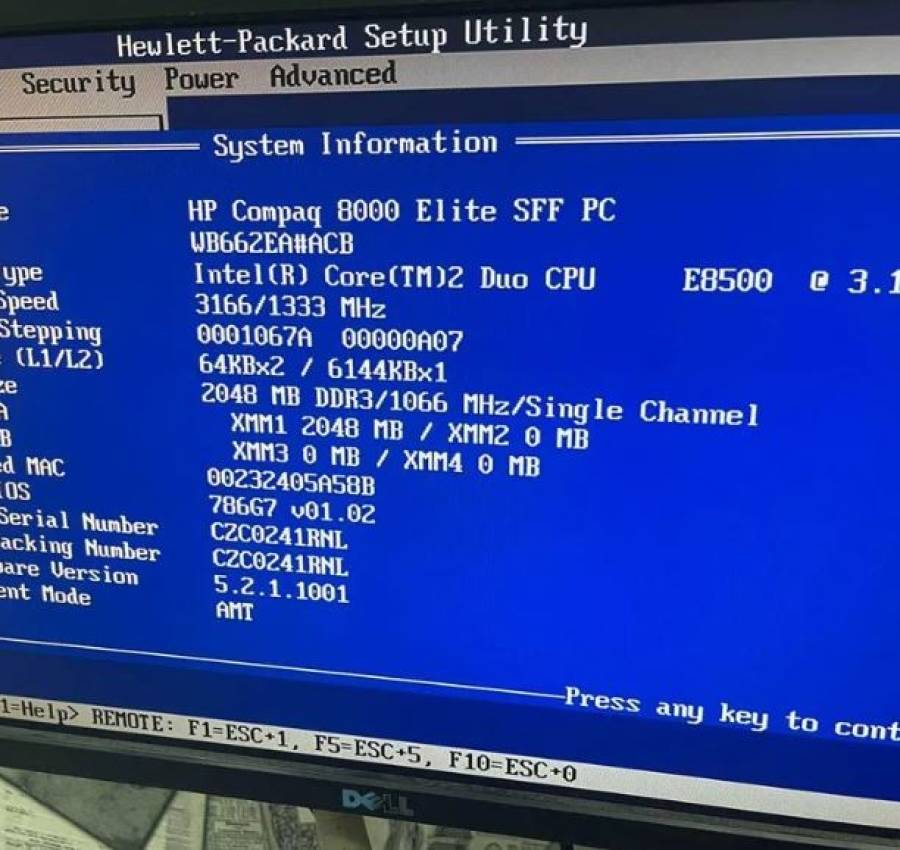 HP compaq 8000 SFF. C2D 85002GBHDD 160гб. Гарантия 3