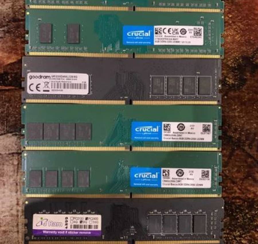 Оперативная память DDR4 8Gb 2666Mhz 3200Mhz 2400Mhz 2133Mhz IntelAMD