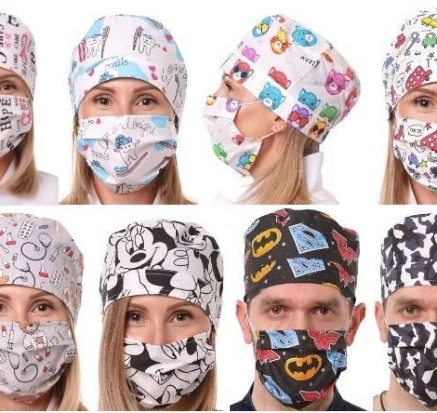 Медицинские шапочки медичні шапочки