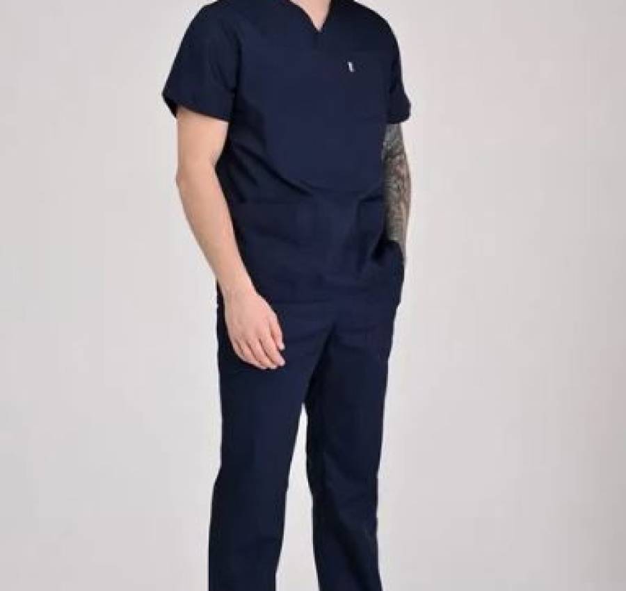 Мужские медицинские халаты и костюмы медичний костюм медичний халат 2