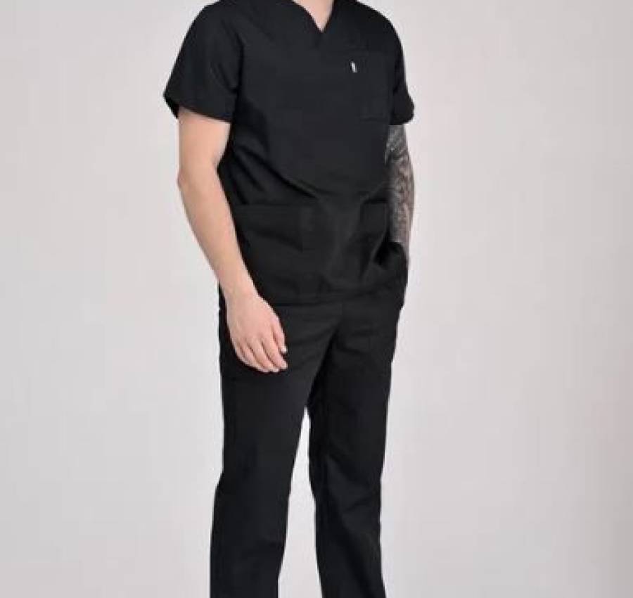 Мужские медицинские халаты и костюмы медичний костюм медичний халат 4