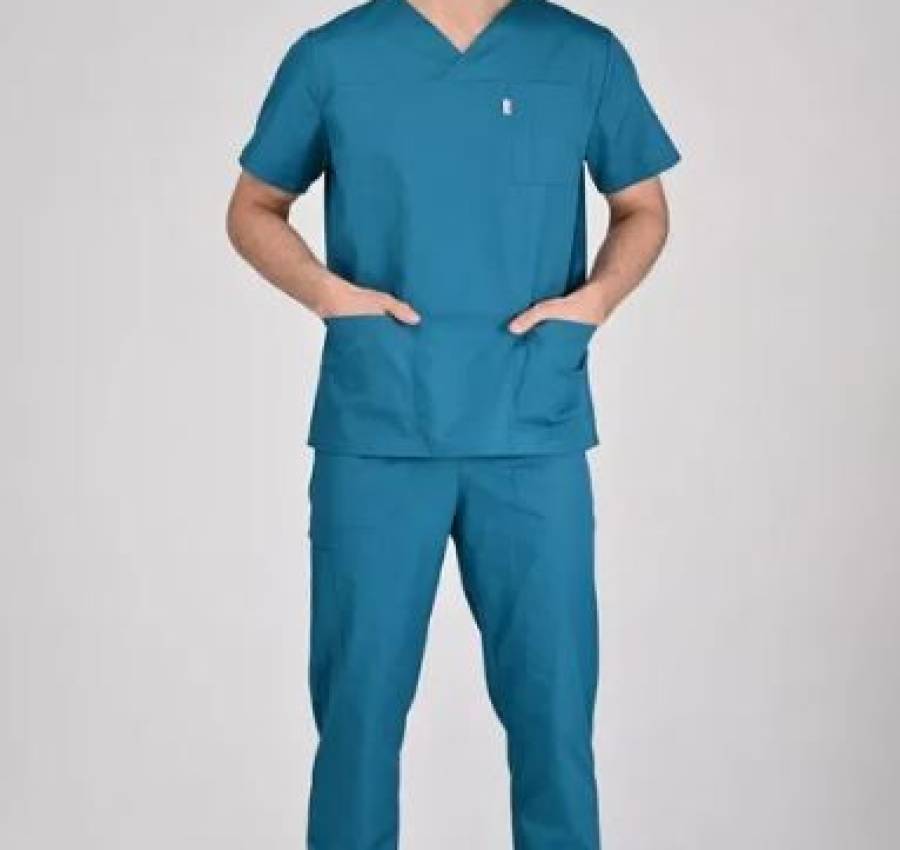 Мужские медицинские халаты и костюмы медичний костюм медичний халат 7