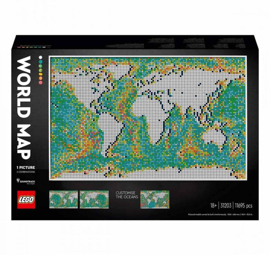LEGO Art Карта світу 31203
