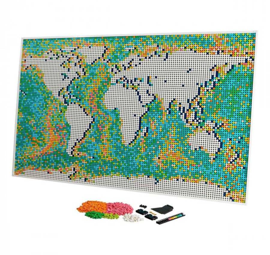 LEGO Art Карта світу 31203 3