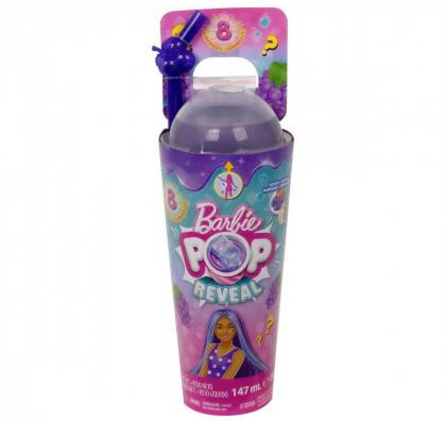 Набор Barbie Pop Reveal Fruit Series Grape Fizz 6