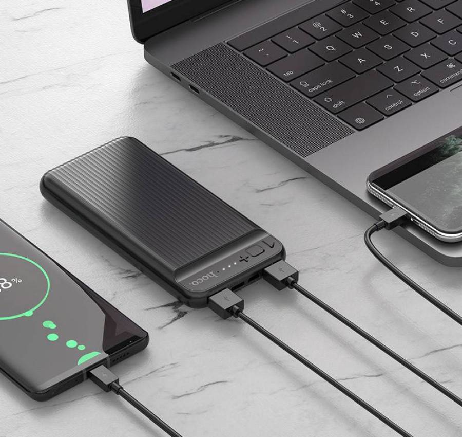 Портативное зарядное устройство Power Bank Hoco J52 New Joy 10000 mAh 5