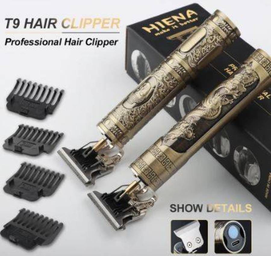 Новинка 2022 года, винтажная машинка для стрижки волос T9