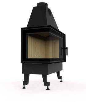 Камінна топка M-FIRE 80 (890/540) кутова ліва (17kW)