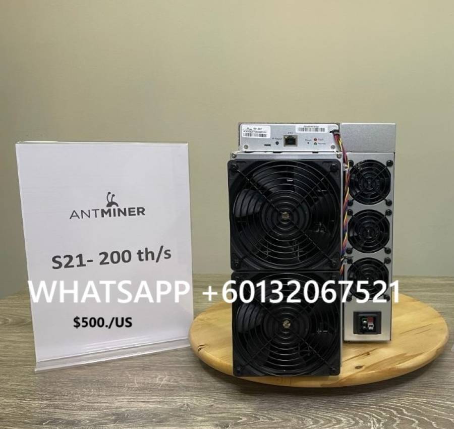 bitcoin miner s21 200THS